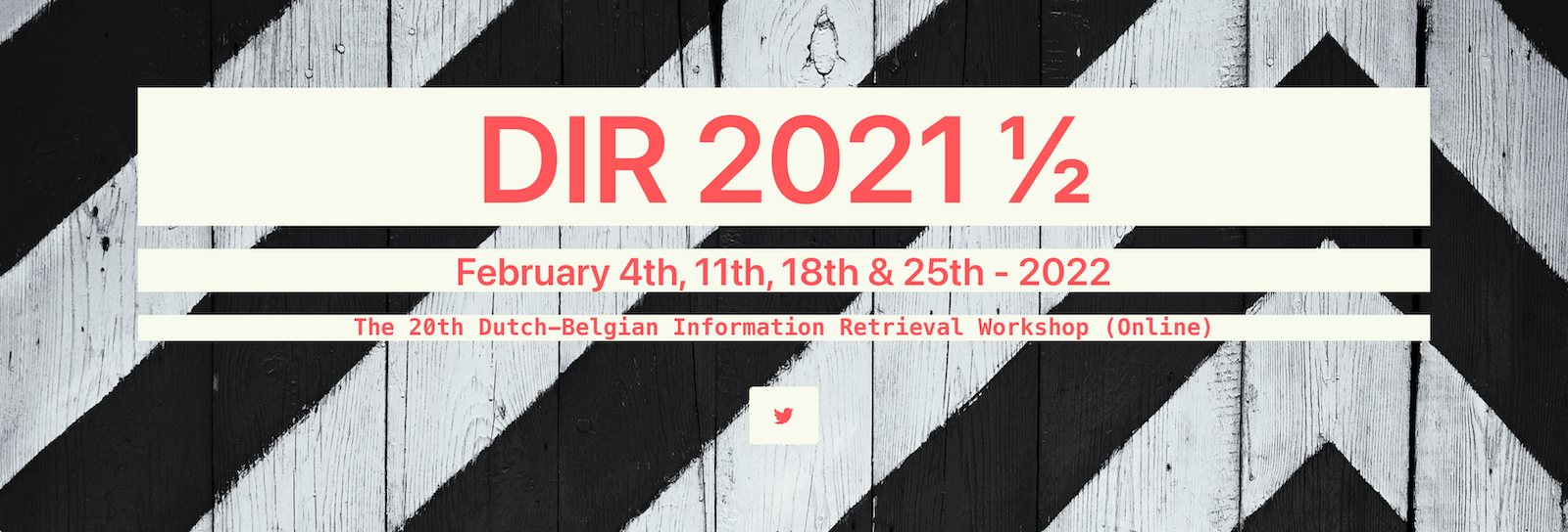 DIR 2021 ½ Is About To Start