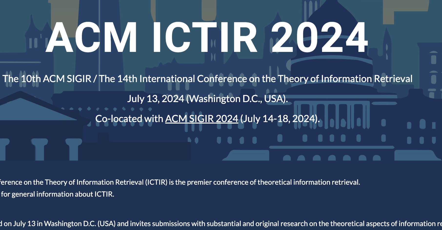 Paper Accepted at ICTIR 2024